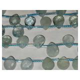 Aquamarine Dakota Blue Quartz Gemstone Jewelry Bea