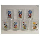 7 McDonalds Walt Disney Year 2000 Celebration Glas