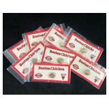 8 NBA Chicago Bulls Stadium Boston Chicken Pins