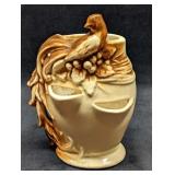 Vintage Mccoy Bird Of Paradise Peacock Vase