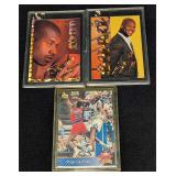 3 Shaquille O'Neal Cards Top Prospects & Arena Spo