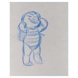 Original Disney Artist Drawn Lilo And Stitch Produ