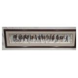 Framed S&N Bev Doolittle Two Indian Horses Print