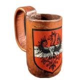 Leather Austria Coat Of Arms Stein
