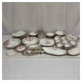 Noritake Azalea 19322 Flower Floral Pattern Dinner