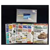 Paper Plane Kit And FineScale Modeler Magazine Lot
