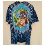 Liquid Blue Mushroom Garden Shirt XL