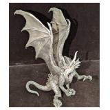 Rawcliffe Pewter Roaring 8' Dragon Figurine
