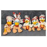 Disney Frontierland Bean Bags Lot of 5 Donald Dais