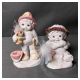 Two Dreamsicles Figurines (1) 'Burin Love' (2) 'Ha