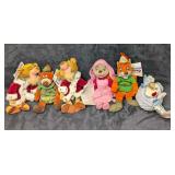 Disney Robin Hood Bean Bag Set Of 6 B