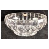 Crystal Bowl Diamond Cut Footed Lead Crystal Bowl