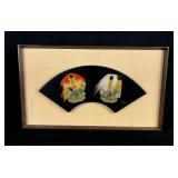 Vintage Wajima - Nuri Lacquered Style Gold Inlay C