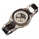Jacques Lemans Dublin Chonograph Watch Ceramic & S