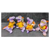 Disney EPCOT Figment Bean Bags And Vintage Plush
