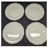 4 Gibson Designs Miranda China Dinner Plates A