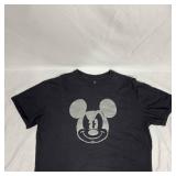 Mickey Mouse Head Face Superstar Black T-Shirt Dis