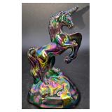 Fenton Iridescent Glass Unicorn Figurine
