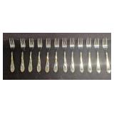 12 German 3Plus Solingen 18/10 Salad Forks