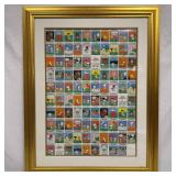 Peanuts Uncut Sheet of Trading Cards 1991 Charles