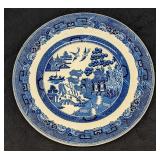 Vintage English Johnson Brothers Willow 9" Plate