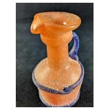 Lafiore Frosted Recycled Glass Vase