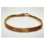14k Gold Weave Link bracelet