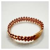 14k Gold Chain Ring