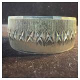 Gorham Sterling Satin Finish Style Carved Accent C