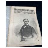 June 4th 1864 Harper's Weekly, Gen. Sherman Cover