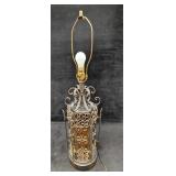 Vintage Spanish Style Gothic Revival Metal Table L