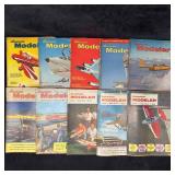 American Modeler Magazine 1957 Lot of 10 Ten Magaz