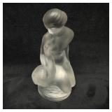 Lalique Leda Crystal Figure