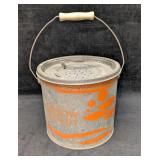 Vintage Old Pal Woodstream Fishing Minow Bait Buck