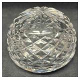 Waterford Crystal Cut Dome Paperweight