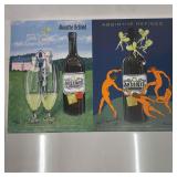 Absinthe Refined Ad Poster Homage A Grant Wood and