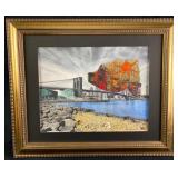 Etta Jean Juge 'View From Brooklyn' Mixed Media