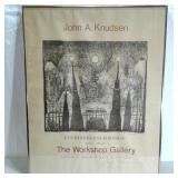 Signed John A. Knudsen Framed Poster of 'The Works