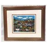Wooster Scott Signed/Numbered  & Framed 'Doc's Day