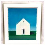 Framed & Signed Clare Malloy Patsel On Paper Retir