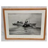 M. E. Warren Tug Rendezvous Framed Print