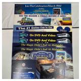 Disney Transportation Bus Ad Advertising Sign Prop