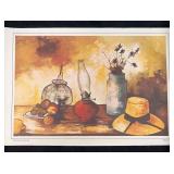 'Still life With Yellow Hat' Print By LaBruliere
