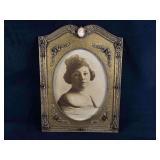 Rare 1920's French Designer SilverCraft Jeweled Fi