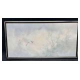 Signed & Framed Oil On Canvas Original Kee Fung K.