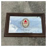 Bass Pale Ale Framed Mirror Bar Sign The World's F