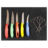 Stainless Steel Knives And D'oeuvres Chicks Picks