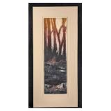 Signed Artwork by Ruth Rodman 'Reflection II'