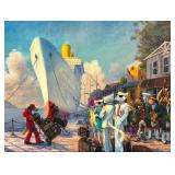 S&N Ivan Clarke 'Mad Piper' FramedGiclée
