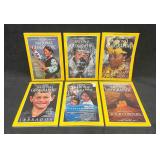 6 National Geographic Magazines from the 80's & 90